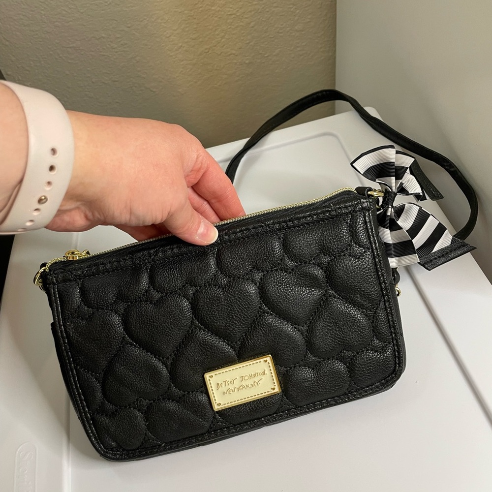 Betsey Johnson wallet on a string